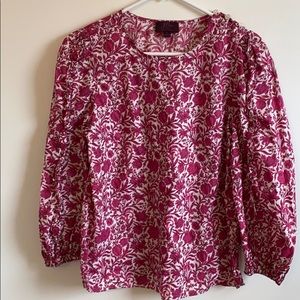 Still in stores! Jcrew liberty spring blouse, S